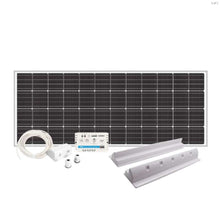 Solcellspaket Caravan 120W PWM, spoiler