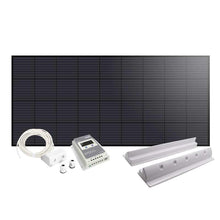 Solcellspaket Caravan 200W MPPT, spoiler