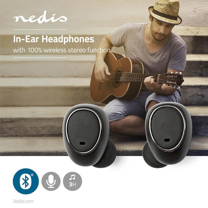 Helt trådlösa Bluetooth®-hörlurar | In-ear | Laddningsfodral
