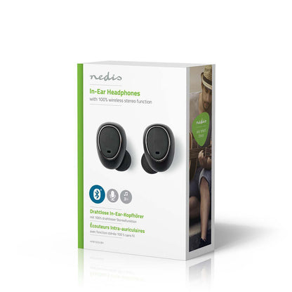 Helt trådlösa Bluetooth®-hörlurar | In-ear | Laddningsfodral