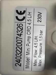 Doseringspump mini pump CRD 4,5 L/H