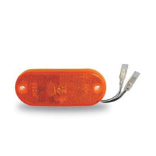 POSITIONSLJUS GULT OVALT LED-LAMPA. 110x45MM