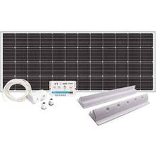 Solcellspaket Caravan 120W PWM, hörn