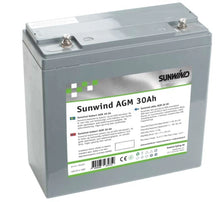Batteri Sunwind AGM 30Ah 12V