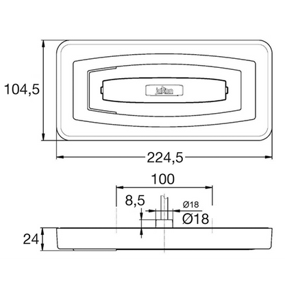 BAKBELYSNING LED HÖ/VÄ JOKON 930 LED BBSNR