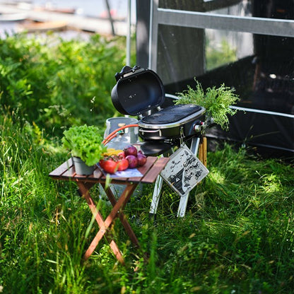 ROYAL CAMPING GASOLGRILL FÄLLBART STATIV